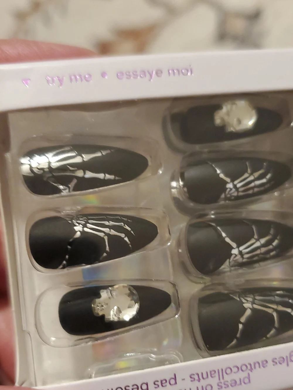 Claire's Limited Edition Halloween Faux Press-On Nails